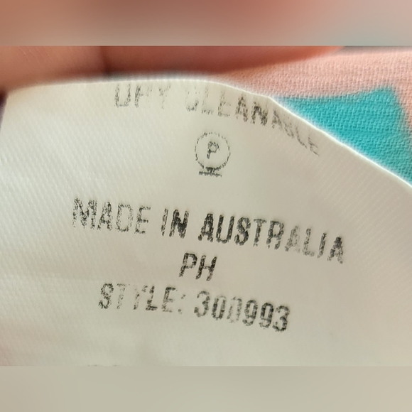 COOPER ST Women Blouse Size 10 Pink Multicoloured Strapless Sheer Lightweight - Picture 8 of 9